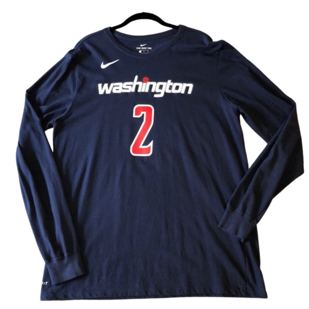 Washington Wizards John Wall long sleeve shirt XL